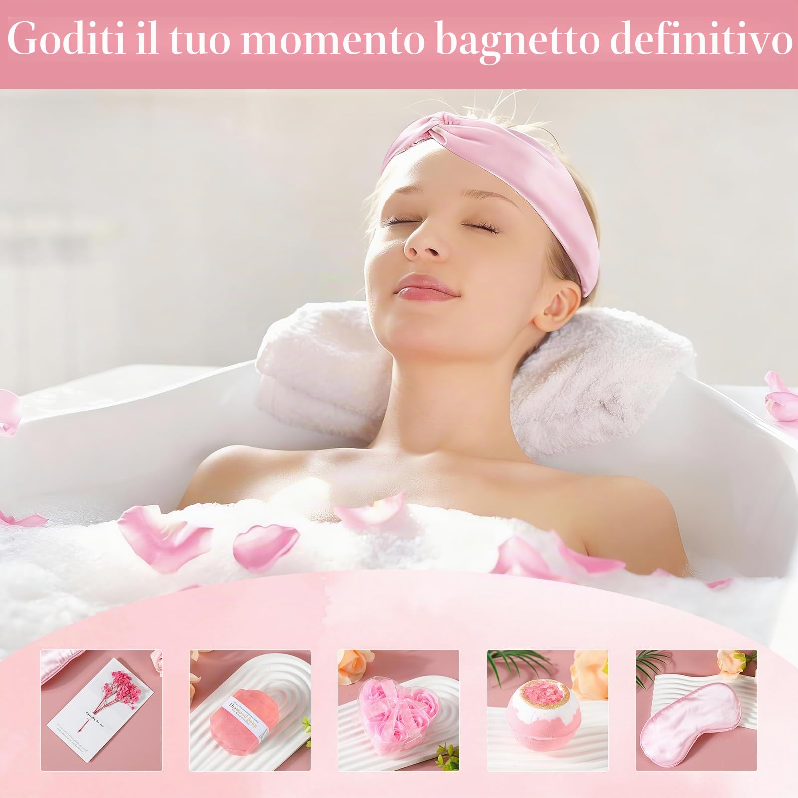 Regalo Donna Compleanno,Set Cofanetto Regalo Donna con Coperta Flanella, per Amiche,Mamma e Sorella,Regali Natale Regalo San Valentino,12 Pezzi