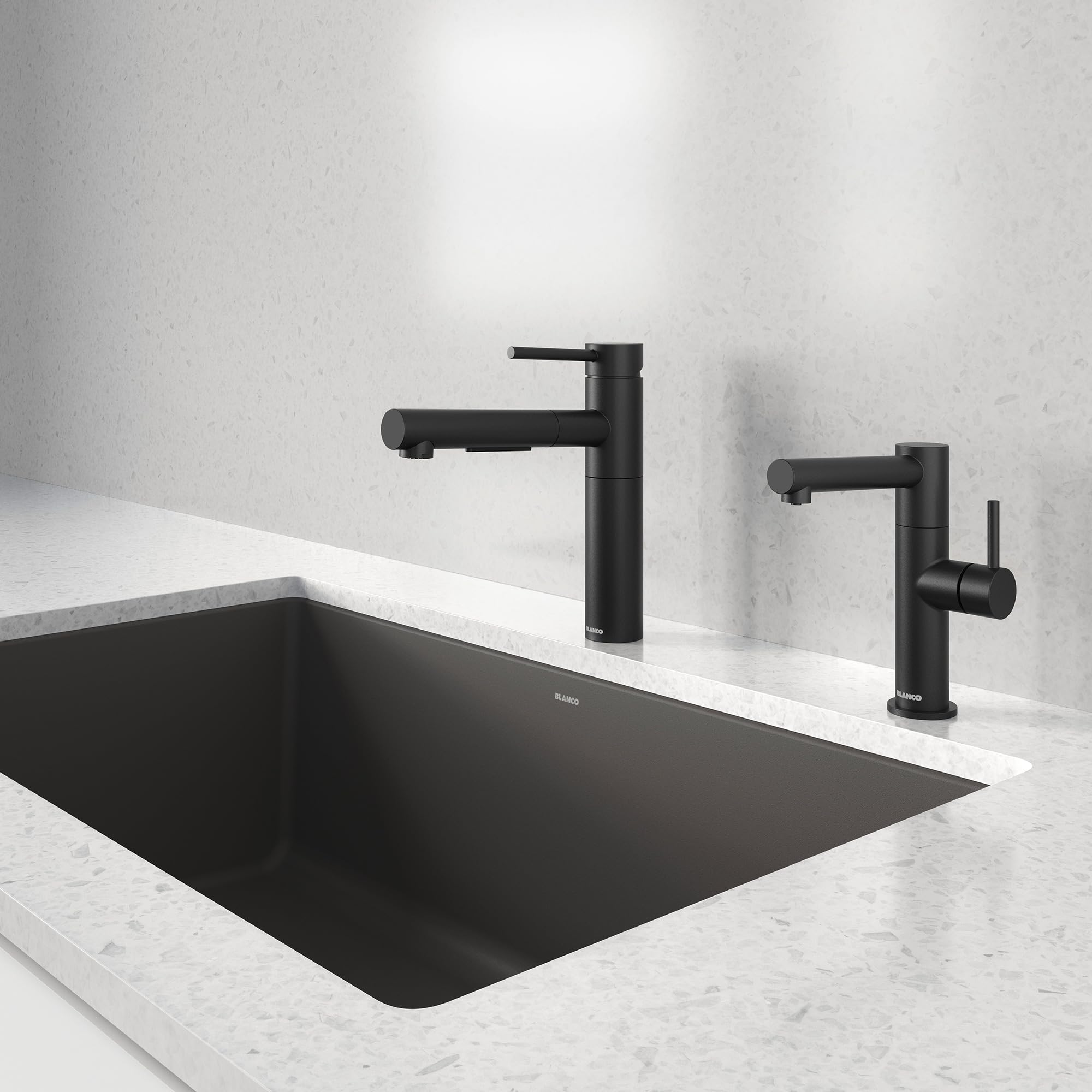 Blanco 527560 Alta II Low Arc Pull-Out Kitchen Faucet - 1.5 GPM
