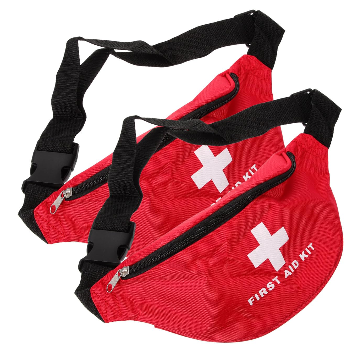 Abaodam Bolsa De Primeros Auxilios Bolsa Medica Vacia Bolsa De Emergencia Vacia Bolsa De Kits Médicos Bolsa De Medicina Bolsas De Medicina Tela De Nailon Rojo 2 Piezas X 4
