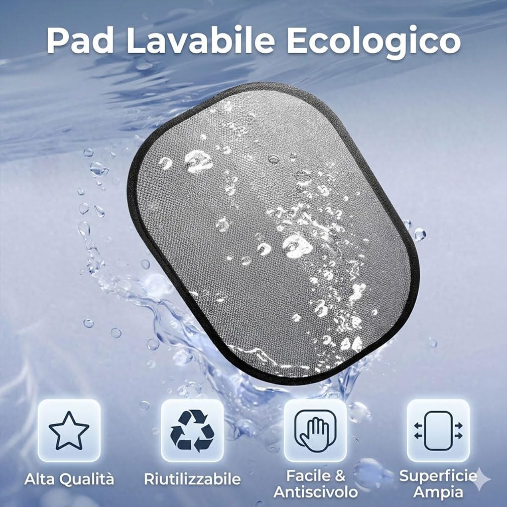 Generico Skimys Guanto Leva Peli Gatto e Cane, Spazzola Rimuovi Peli Animali Riutilizzabile per Divano, Auto e Tappeti, Alternativa al Rullo Adesivo (2PCS)