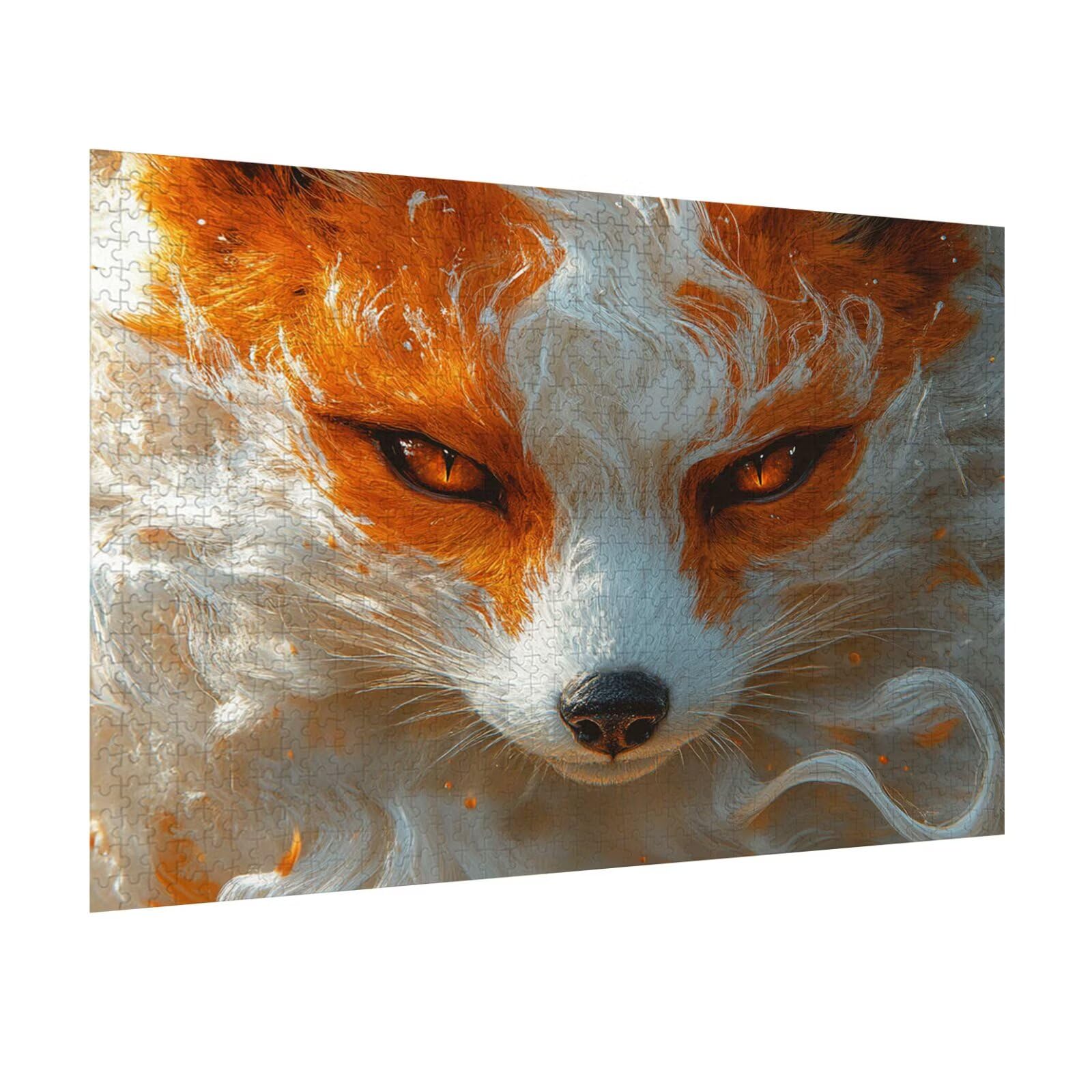 Puzzle 5000 Pezzi volpe Puzzle Adulti, Gioco Educativo, n-252 | Jigsaw Puzzles Animali, Impossibile Difficile Sfida, Classici Gioco Familiare, Giochi Divertenti, Idee Regalo