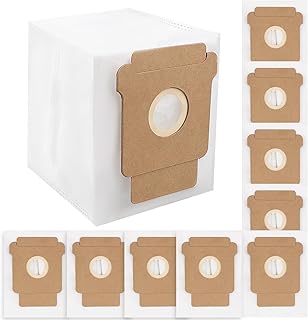 10 Pack 104/105 Combo Dust Bags for iRobot Roomba Vacuum 2 Q0520, Plus 405/504/505 Combo, Max 705 Vac 705 Combo Robot, 2.8L Large Capacity Automatic Dirt Disposal Bags