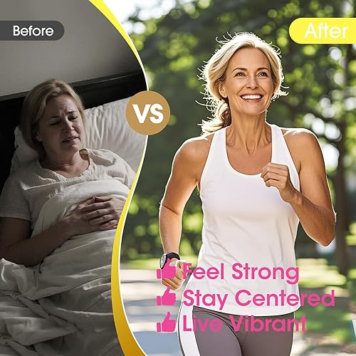 Miniatura 4 de Suplementos de menopausia para mujeres, 140 mil millones de probióticos UFC, alivio de la menopausia 18 en 1 con magnesio, cohosh negro, inositol,