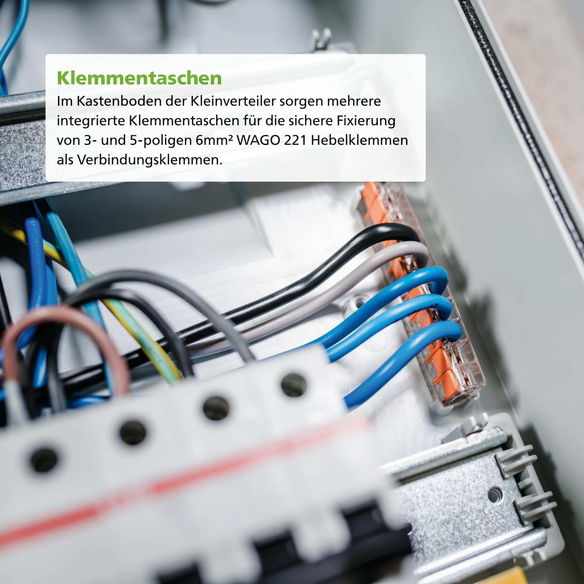 Spelsberg AK 24 Kompakt Kleinverteiler, Sicherungskasten, Automatengehäuse, Aufputz, 2-reihig, 24 Teilungseinheiten, IP65, für Innenbereiche