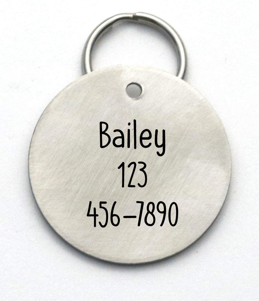 Custom Dog Tag - Please Help me, I'm lost - Stainless Steel Engraved Pet ID