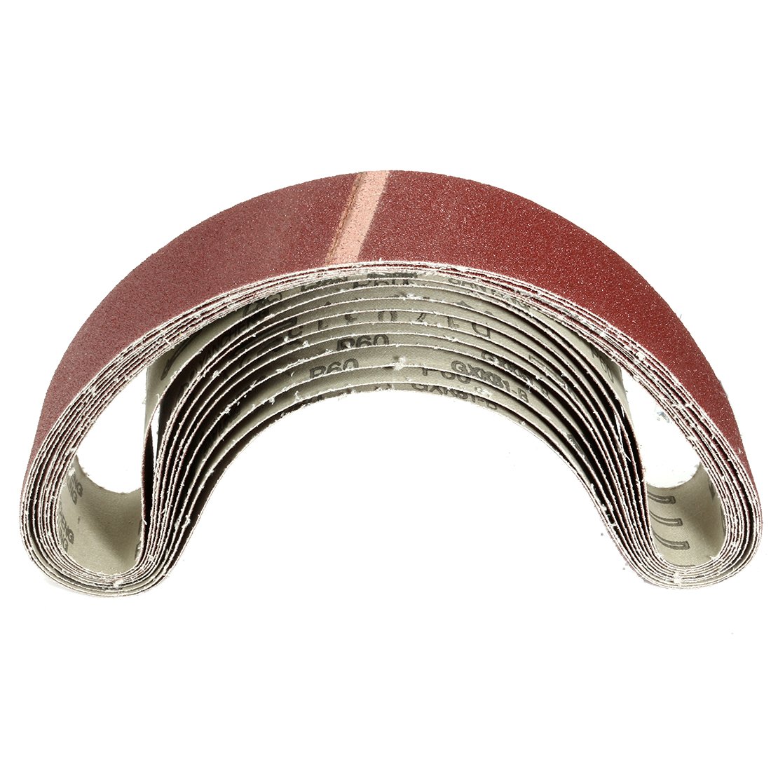 Uxcell 2x42 Inch Sanding Belts - 60 Grit Aluminum Oxide 6 Pack