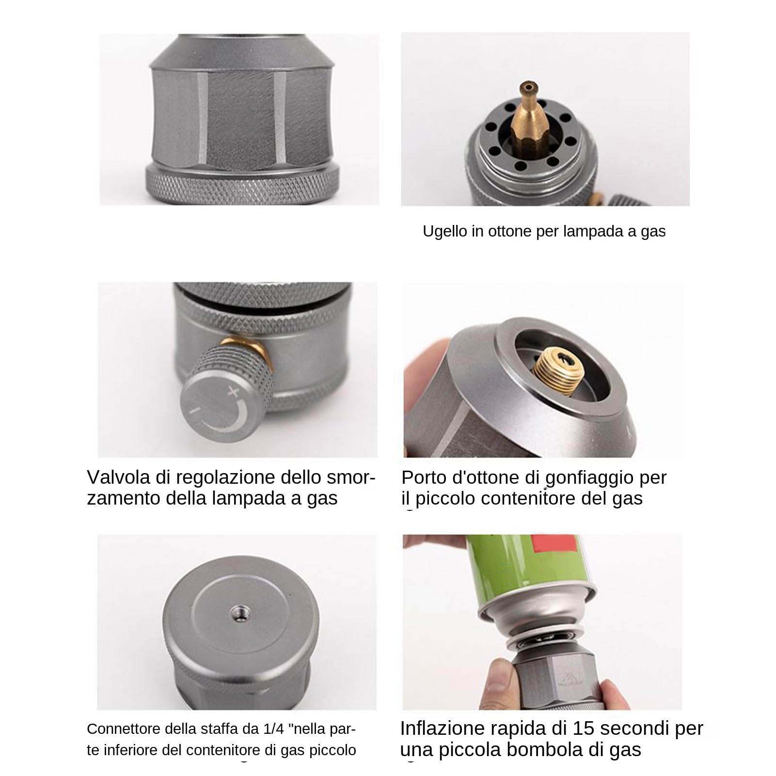 Lanterna a Gas da Campeggio Dispositivo Di Illuminazione Esterno Vintage | Piccola Lampada A Gas Per Atmosfera per Campeggiatori Escursionisti Pesca Giardino Balcone