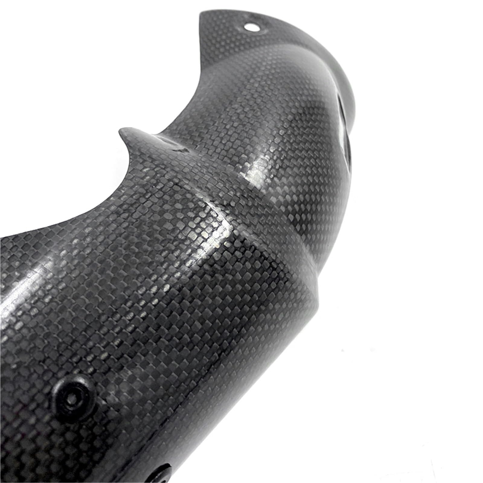 Protector de Escape Protector de Fibra de Carbono para Tubo de Escape de Motocicleta, Protector térmico, Compatible con BMW S1000RR, S1000R, R1200GS Deflectores de Calor para Escape