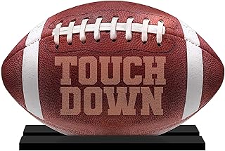 amscan Touch Down MDF Football Decoration - 1 pc