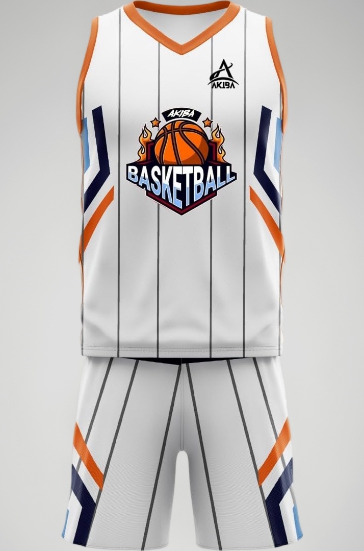 Sublimation Print Basketball Jersey/Shirt with Shorts for Unisex (