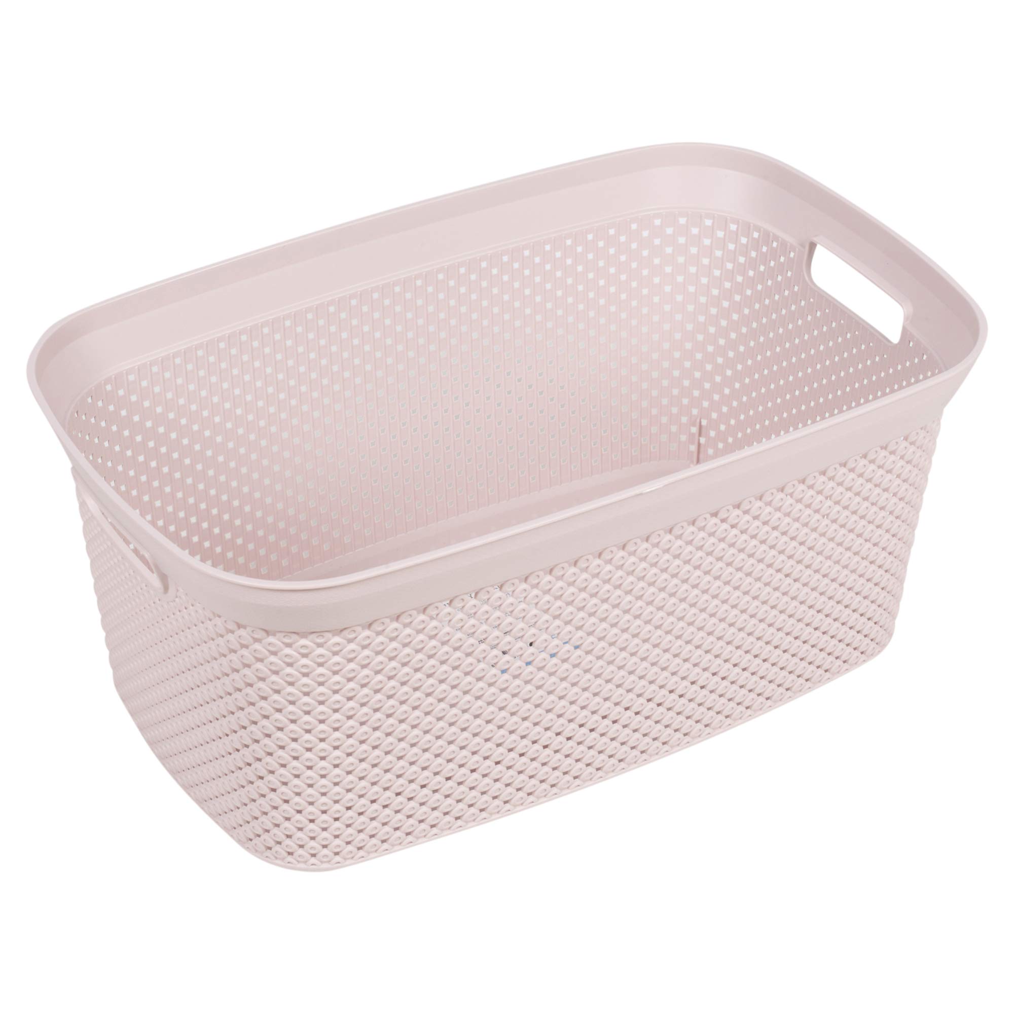 Corbeille à linge anti-odeur plastique perforé 35L contre l'humidité