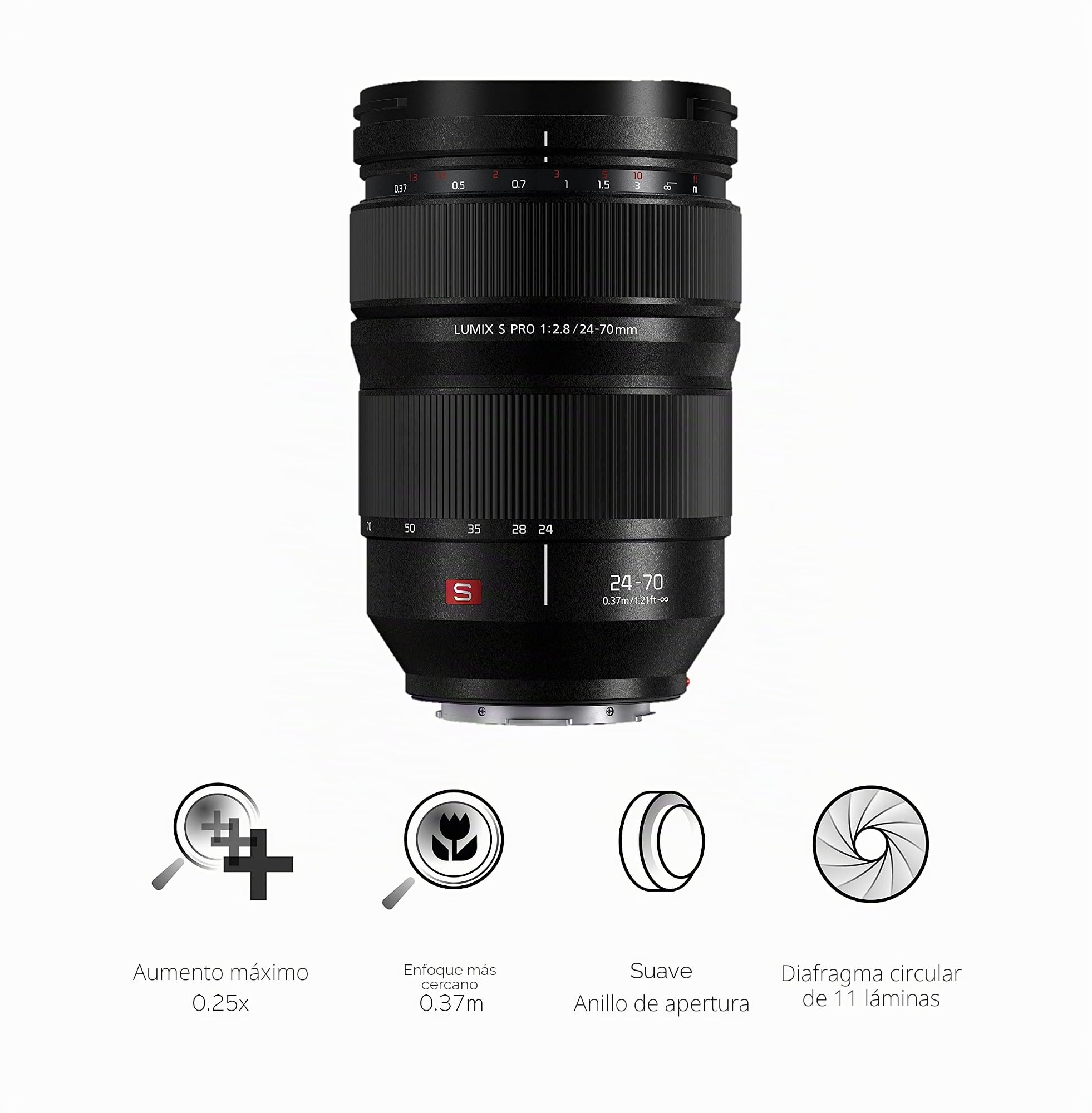 PANASONIC Objectif Lumix S Pro 24-70mm f/2.8
