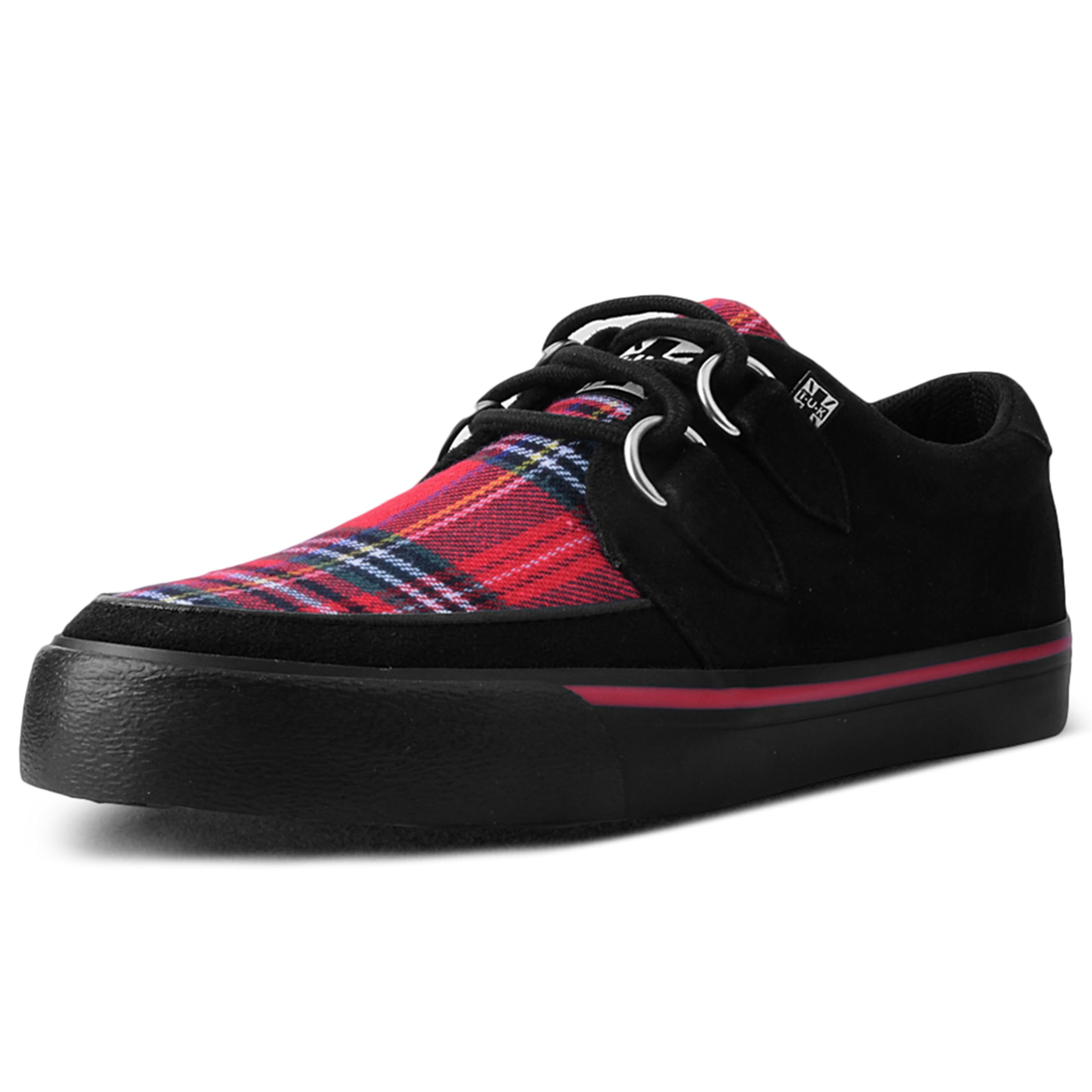 T.U.K. Vegan Creeper Sneaker - Scarpe da Ginnastica da Uomo e da Donna - Stile Punk, Goth e Rocker in Pelle e Scarpe Stringate
