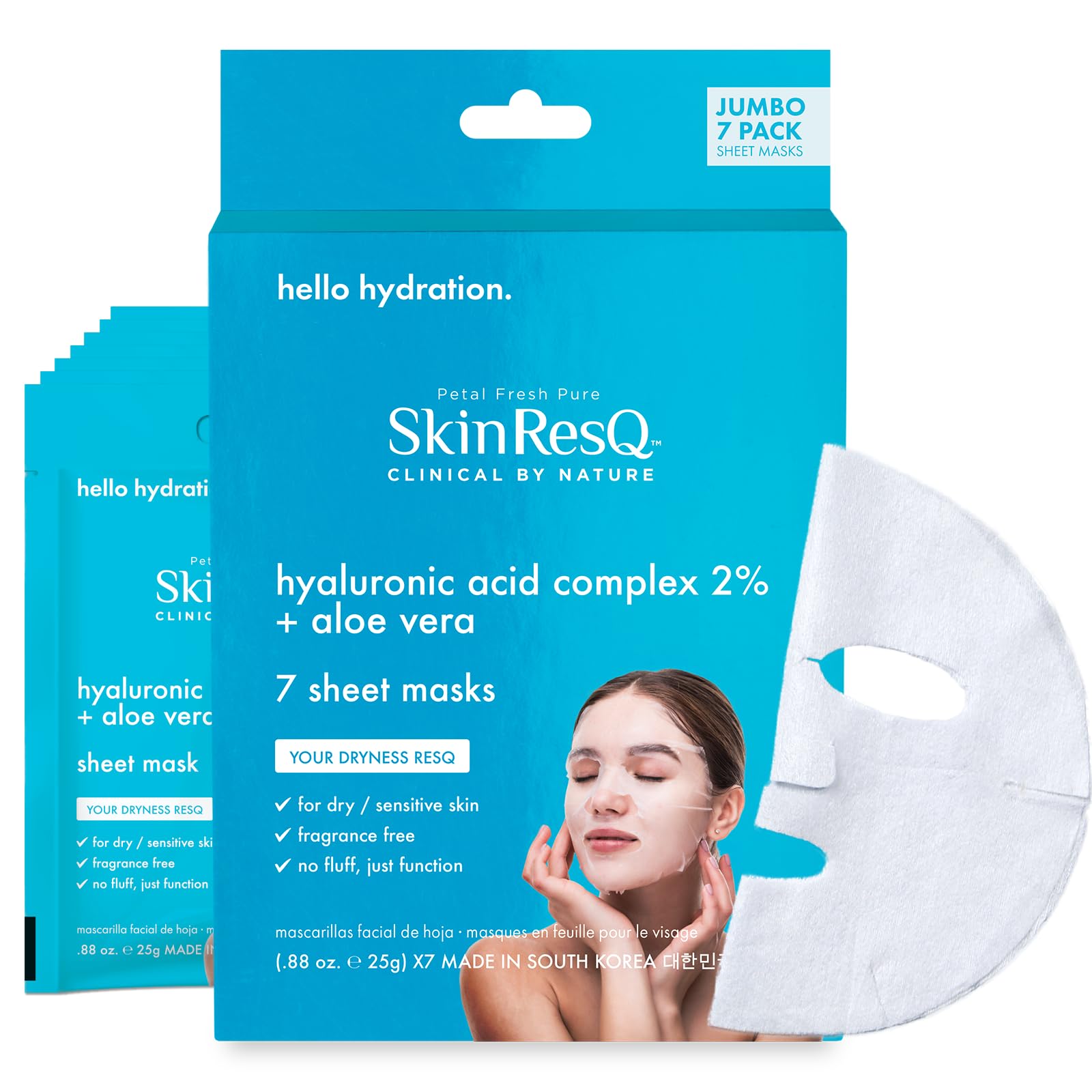 Amazon.com : Petal Fresh Skin ResQ Hello Hydration Sheet Mask with