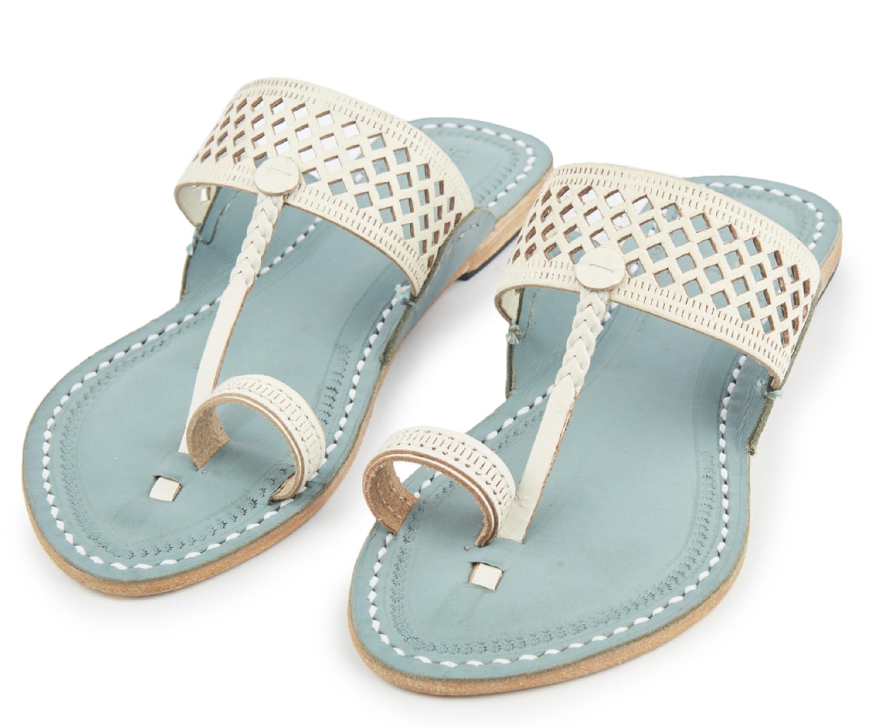 KORAKARI Mens Kolhapuri Chappal Anti Slip Flip Flop Slipppers - 6 UK Multicolor (B0BHJ3RQSG) Amazon Price History, Amazon Price Tracker