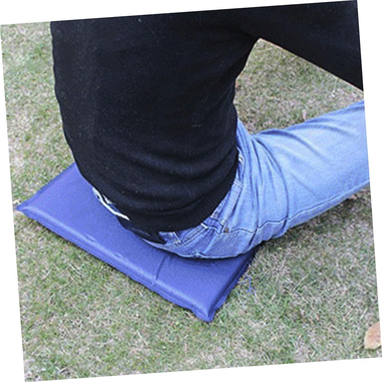 POPETPOP 4pcs Self-Inflating Outdoor Cushion Pad Portable Camping Sleeping Mat for Hiking Stadium and Picnics Moisture-Resistant Design Compact Easy Setup