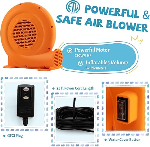 Vista 13 de HONEY JOY Portable Air Blower