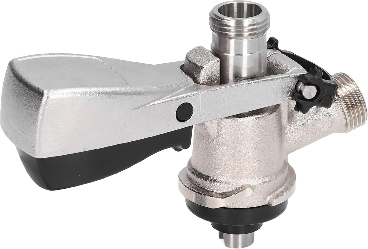 ビールバレル蛇口、ビール樽カプラー簡単な取り付け家族の集まりのためのバーの漏れのない標準サイズ ビール樽カプラー、Sタイプビールディ