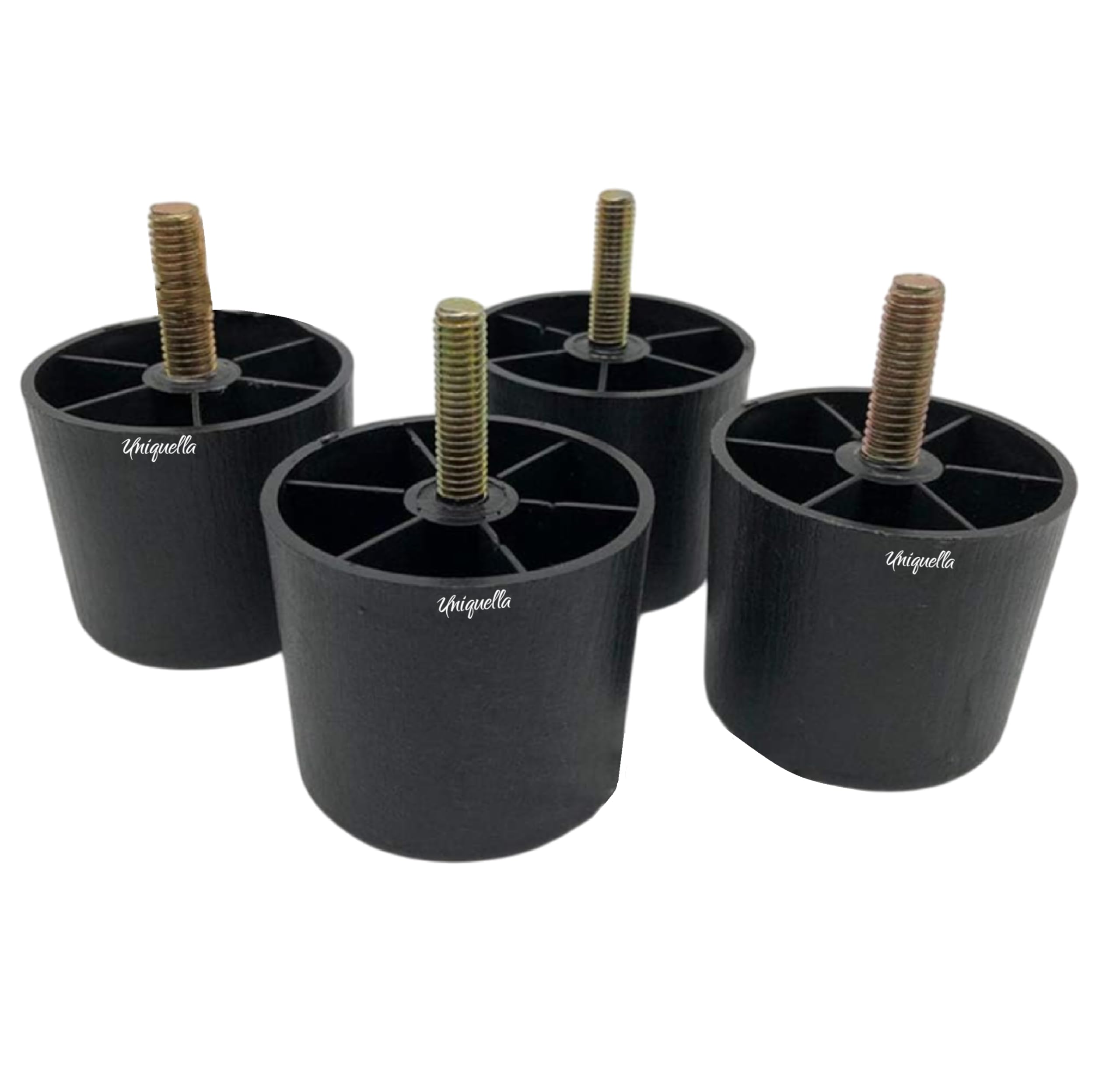 UNIQUELLA Sofa Legs, Elephant 2.5 Inch Round PP Plastic Furniture Accessories, Cabinet Feet, for Cabinet Sofa Furniture Home Pack of 4 Piece.-image-36