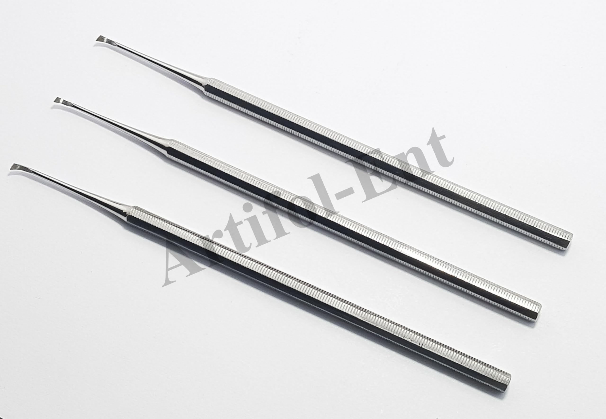 Dental Scaler Right 2 mm 15.5 cm Tartar Calculus Plaque Remover 3 Pcs #147510070