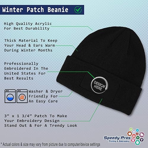 Miniatura 9 de Gorro con parche personalizado Dogo Argentino Dog Silhouette Bordado Acrílico Negro, Gris oscuro, Azul