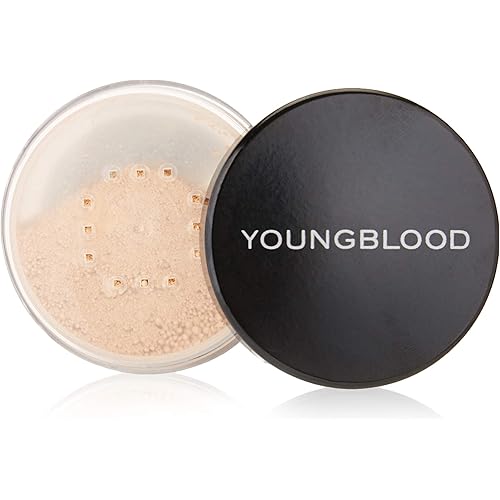 Youngblood Loose Mineral Foundation, Cool Beige | Loose Face Powder Foundation Mineral Illuminating Full Coverage Oil Control Matte Lasting | Vegan, Cruelty Free