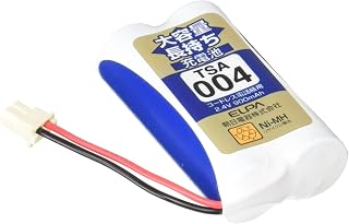 Elpa Elpa 分机用大容量耐用充电池 TSA 004