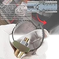 Vista 4 de 52817 2-1/2" T-231 - Cortador en C resistente, herramienta de limpieza de drenaje, compatible con máquinas de fregadero RIDGID K-40 y K-45, máquinas