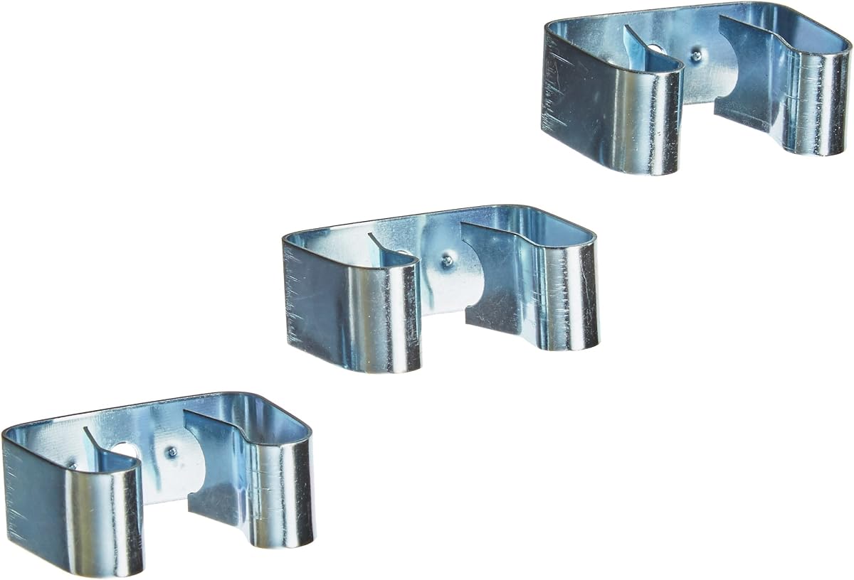 Lehigh 13202 Organizador con clip de agarre, plateado, grande, paquete de 3