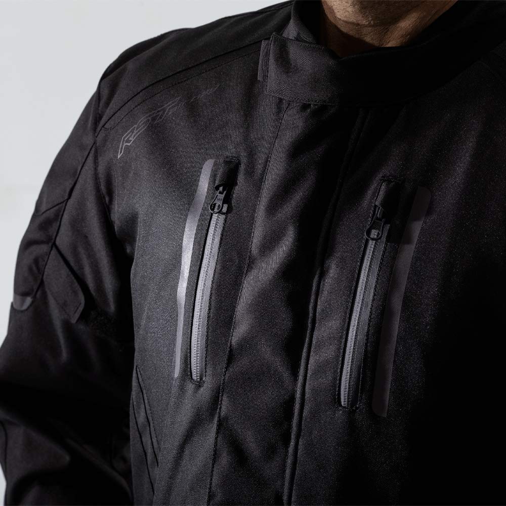 RST Axiom Limited Edition Airbag Moto Veste Textile, schwarz, M