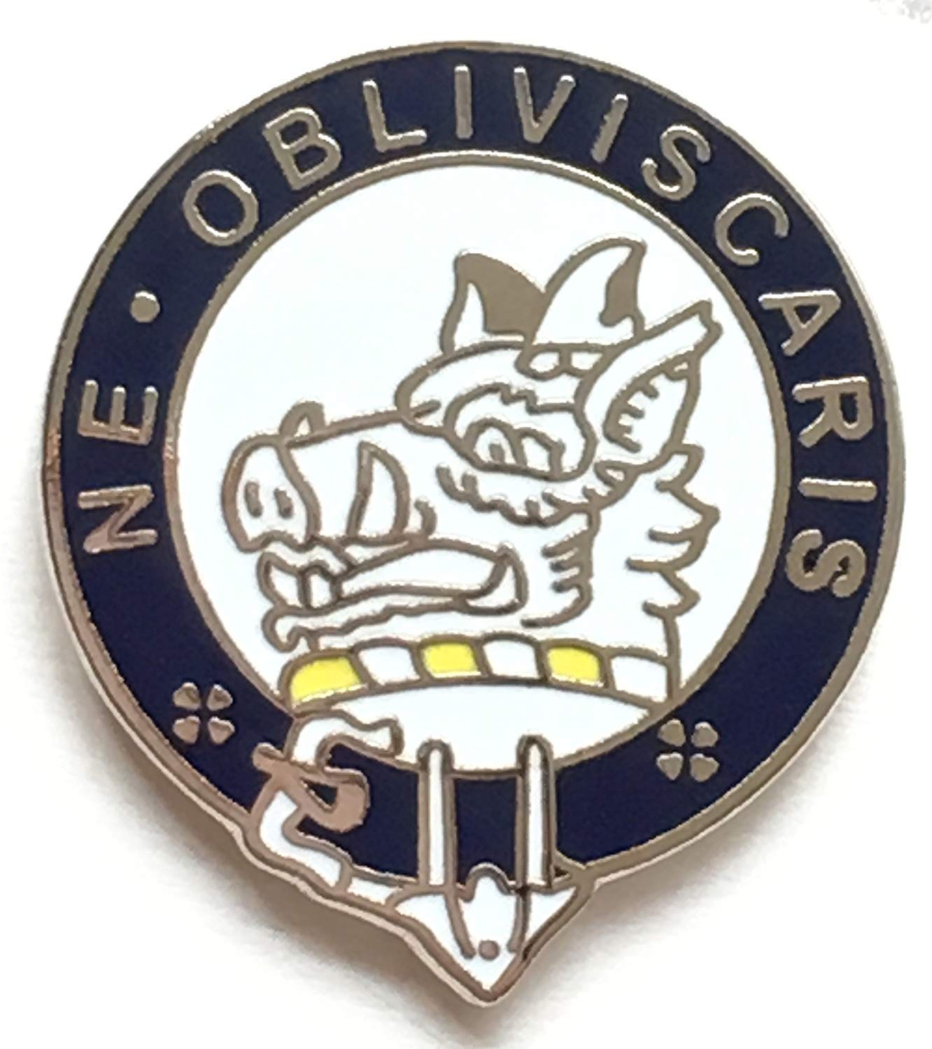 Campbell Scotland Scottish Family Clan Name Enamel Lapel Pin Badge