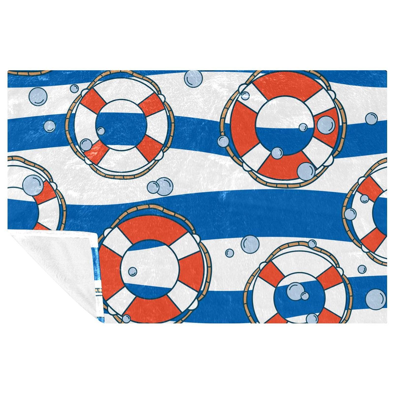 Couverture chaude Lifebuoy contre les soirées froides sur votre lit ou canapé