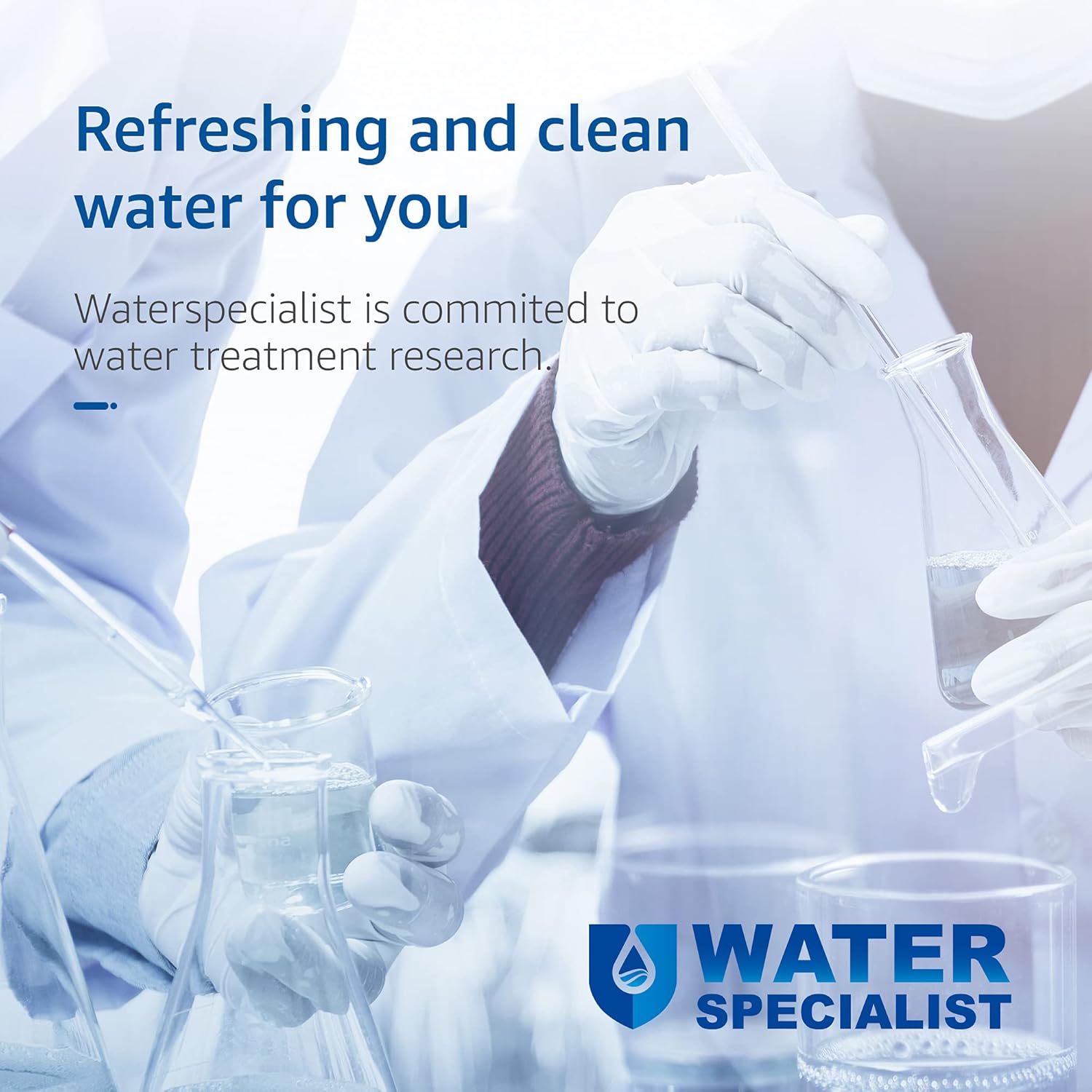 Waterspecialist Garden Hose Water Filter with Hose Protector, Compatible with Mist Cooling System, Reduces Chlorine, Bad Taste and Odor for Gardening and Pets. - Image 6