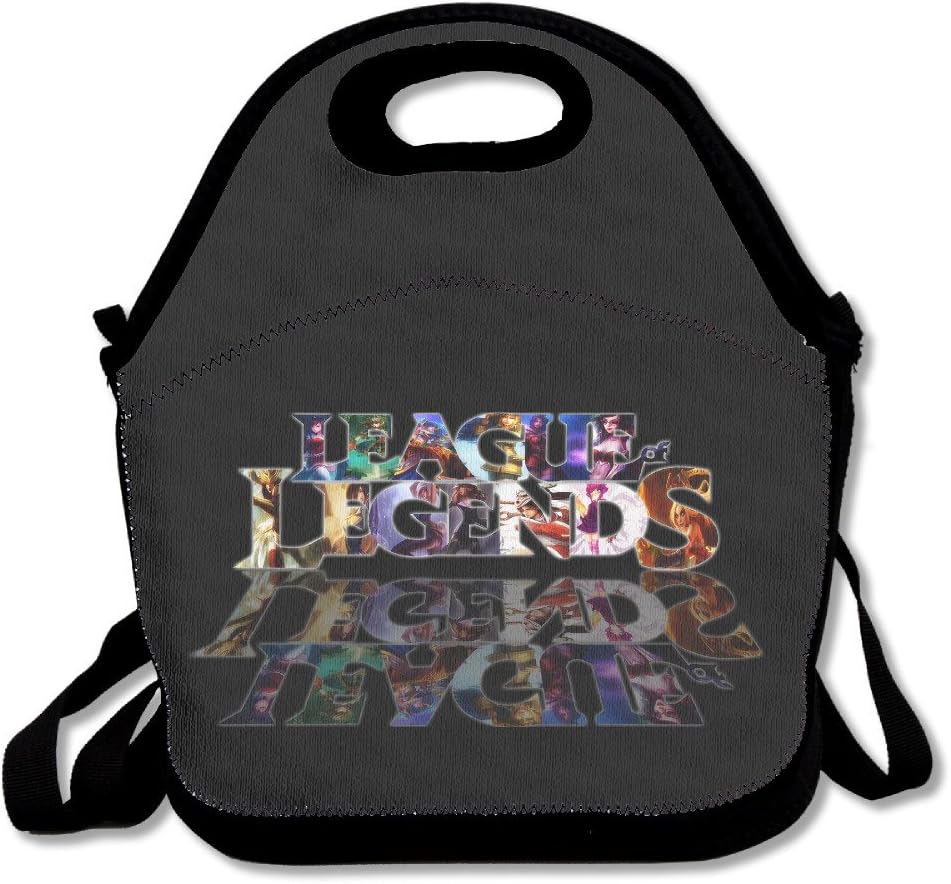 League Of Legends Lunch Box Bag For Kids And Adult,lunch Tote Lunch Holder With Adjustable Strap For Men Women Boys Girls,This Design For Portable, Oblique Cross,double Shoulder