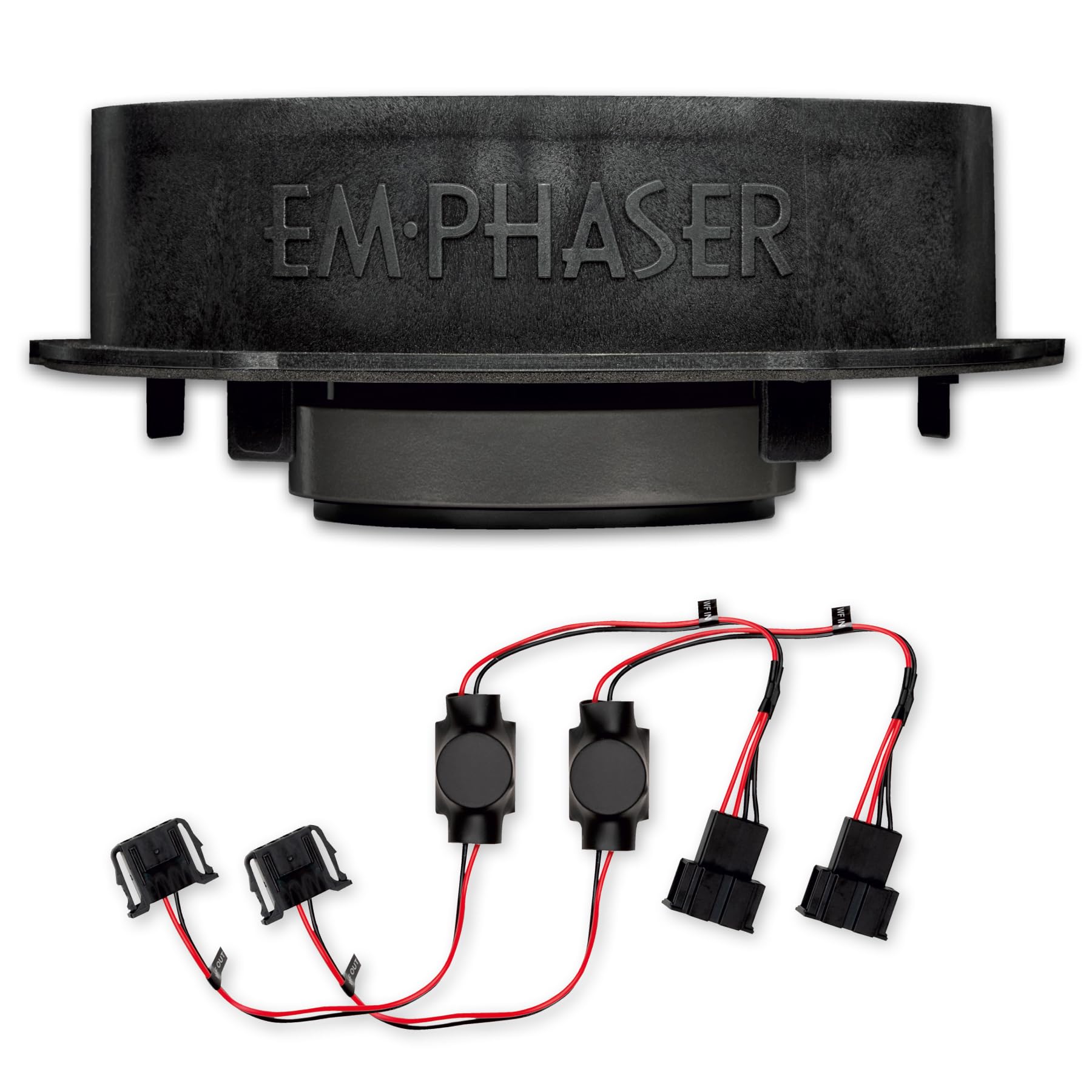 EMPHASER EM-VWFX180 – 18 cm Komposystem, kompatibel mit VW, Seat & Skoda | Klangstarkes 7 Zoll 2-Wege Plug & Play Lautsprecher-Set für den Türeinbau, passgenaue Tief/Mitteltöner & Hochtöner, 1 Paar