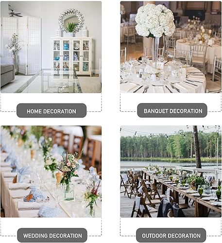 Miniatura 5 de LIFKOME 12 piezas de cornamenta sintética, accesorios de ramas de árbol artificiales, decoración de plantas de Ikebana, barra de plástico, ramas de