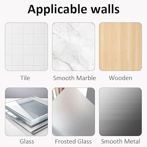 Miniatura 9 de EVERZONE Organizador de barra de tensión para ducha, almacenamiento de baño inoxidable para champú, toallas y accesorios de bañera