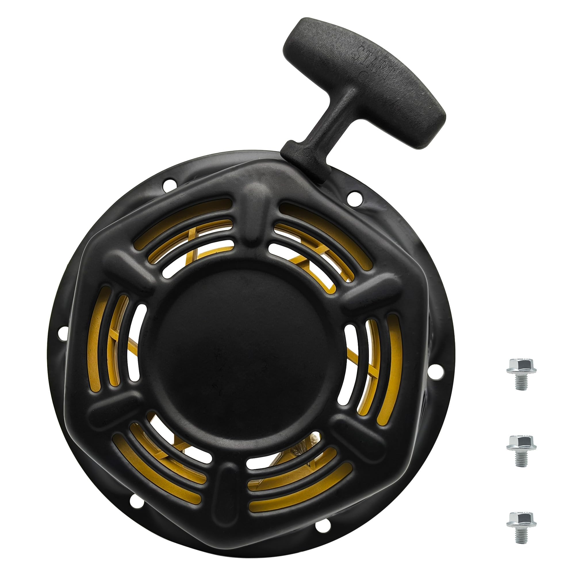Strongthium Pull Start Recoil Starter Assembly for Honda GX160 GX200 Clones 163 196 200 208 209 210 212 224 cc Coleman Mini Bike Go Cart (HEX Type)