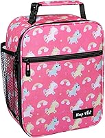 Vista 17 de Hap Tim - Lonchera para adultos, bolsa de almuerzo aislada para mujeres, lonchera reutilizable, lonchera espaciosa, rosa (18654-PK)