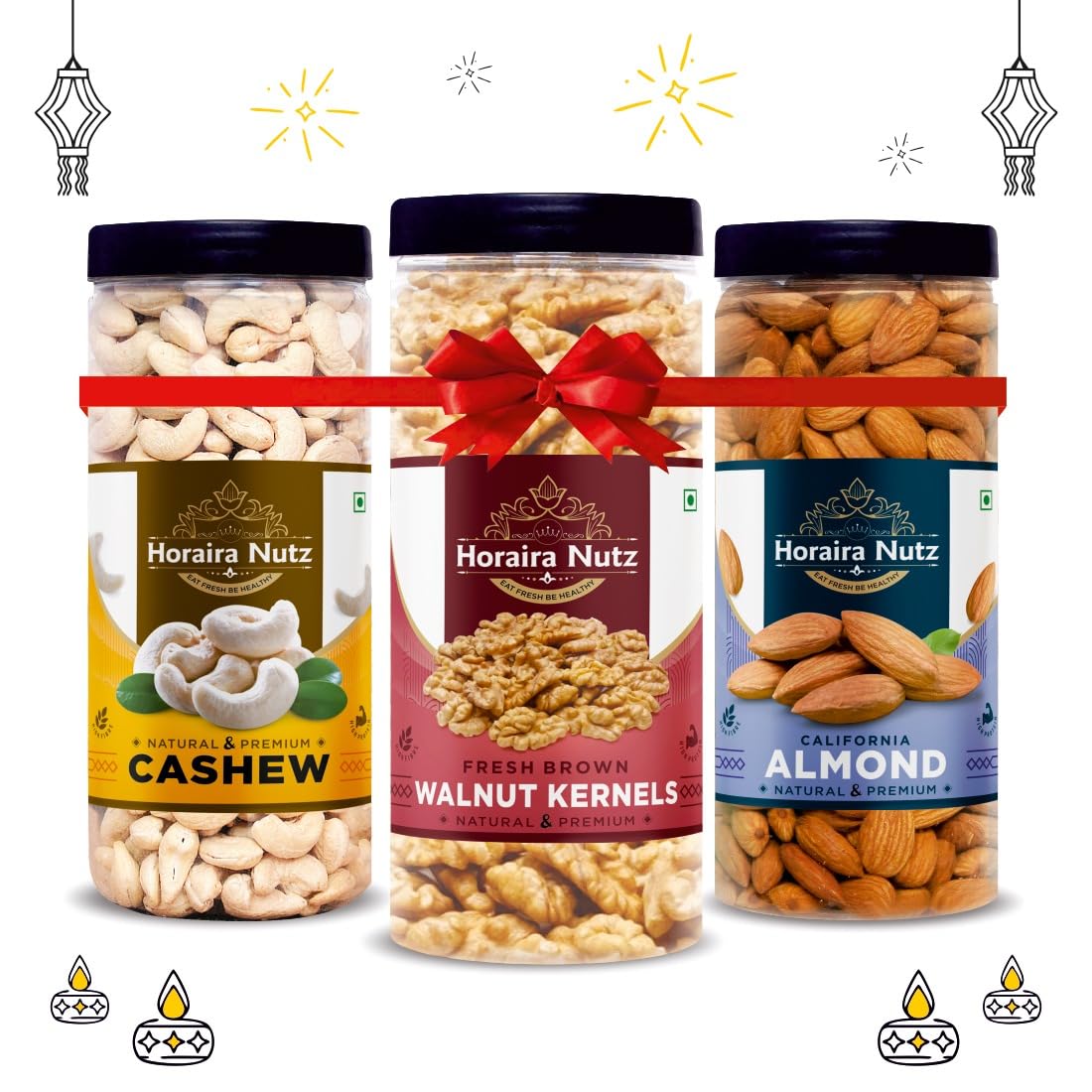 Horaira Nutz Cashews,Walnuts,Almond – Creamy and Nutritious, Ideal for Snacking or Cooking (Cashews,Walnut,Almond - Each 250gram-Combo Pack 750 gram) (B0DHGKR2HV) Amazon Price History, Amazon Price Tracker