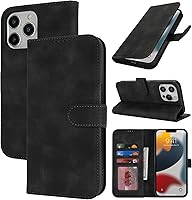Vista 135 de Funda tipo cartera para iPhone XR con tarjetero para iPhone Xr para mujeres y hombres, ranuras para tarjetas de piel sintética con hebilla Oro Rosa
