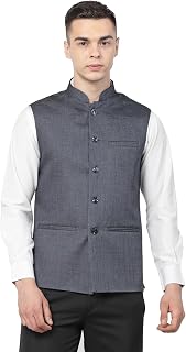 Badoliya & Sons Men's Designer Jute Nehru Jacket/Waist Coat Price In India