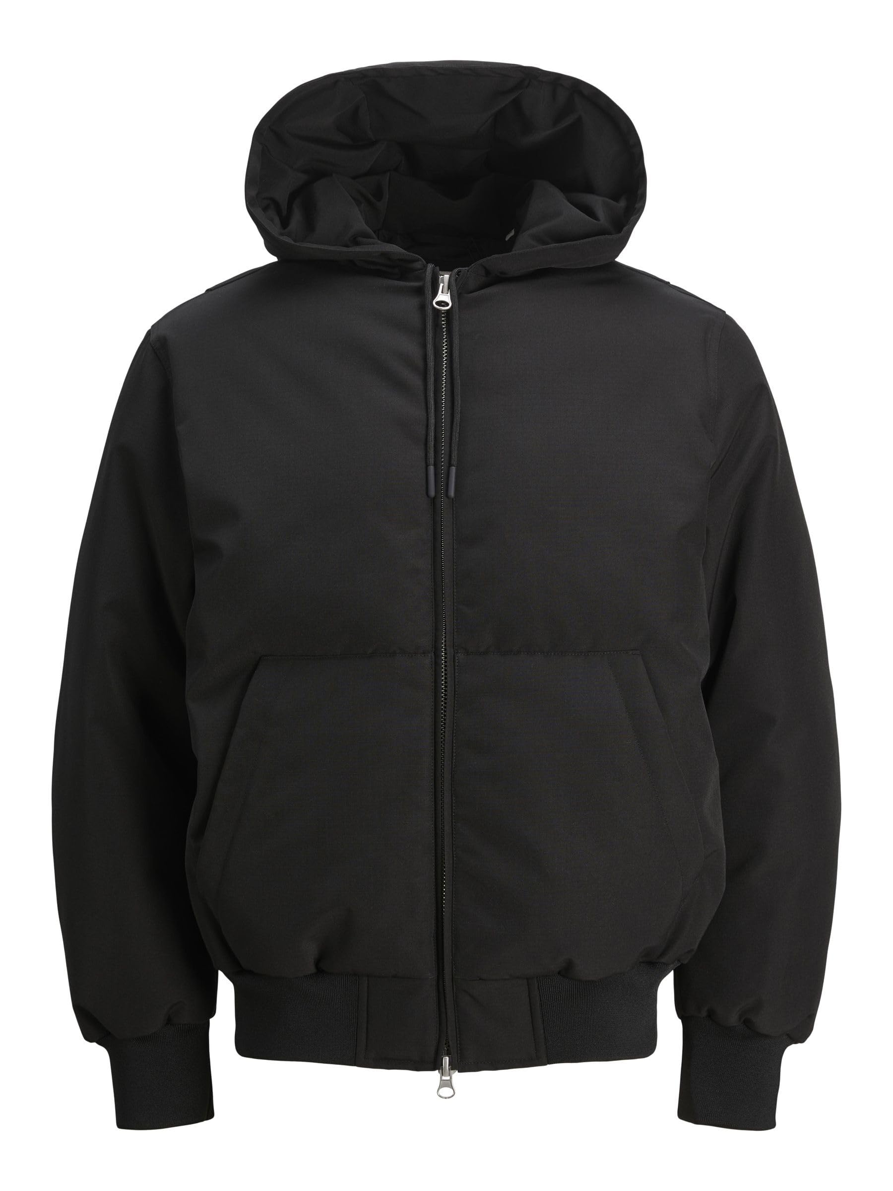 JACK & JONES Mens Jcocollective Bomber, Black, XL UK