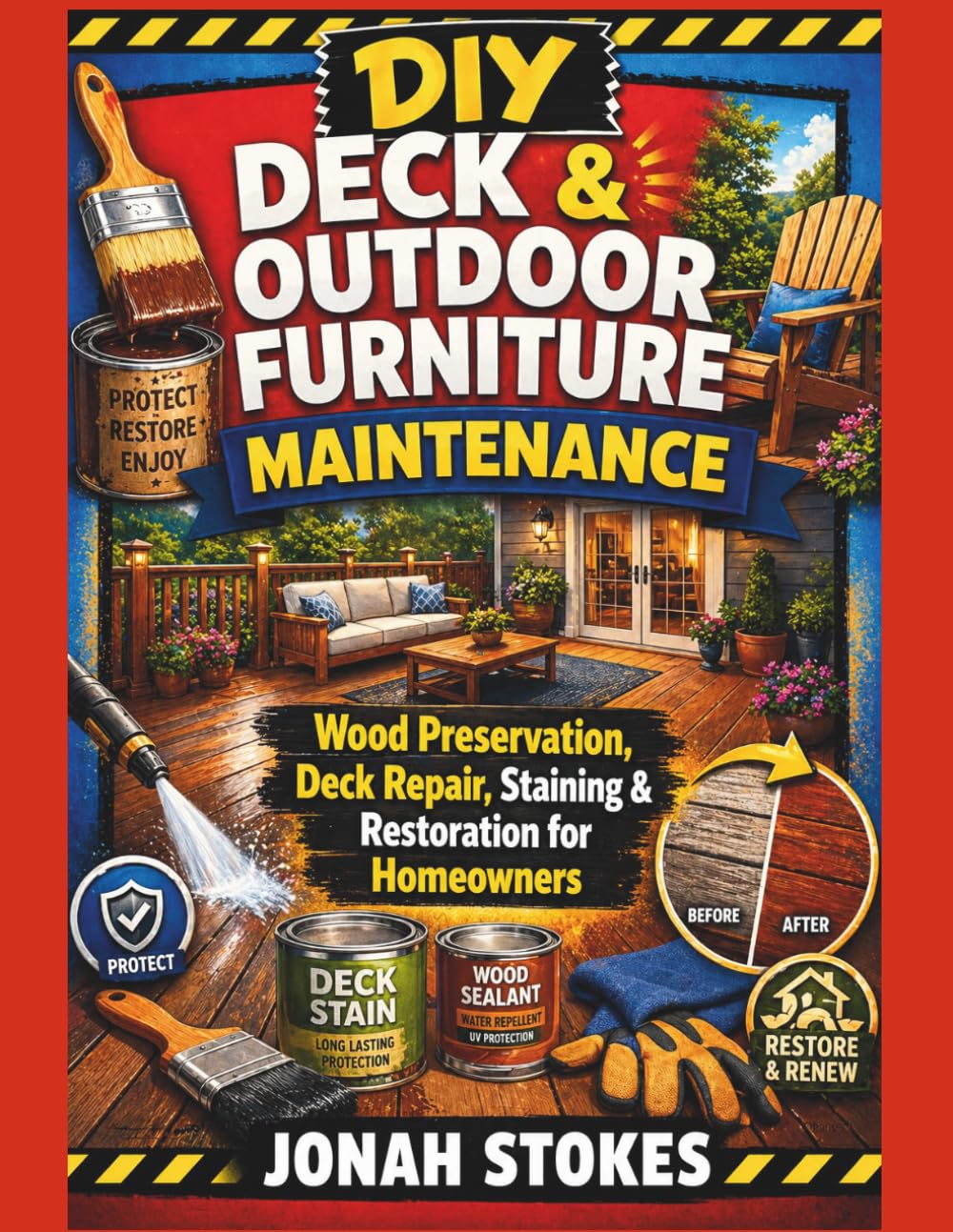 Deck & Outdoor Furniture Maintenance: Wood Preservation, Deck Repair, Staining & Restoration for Homeowners (The Workshop Expert Series)