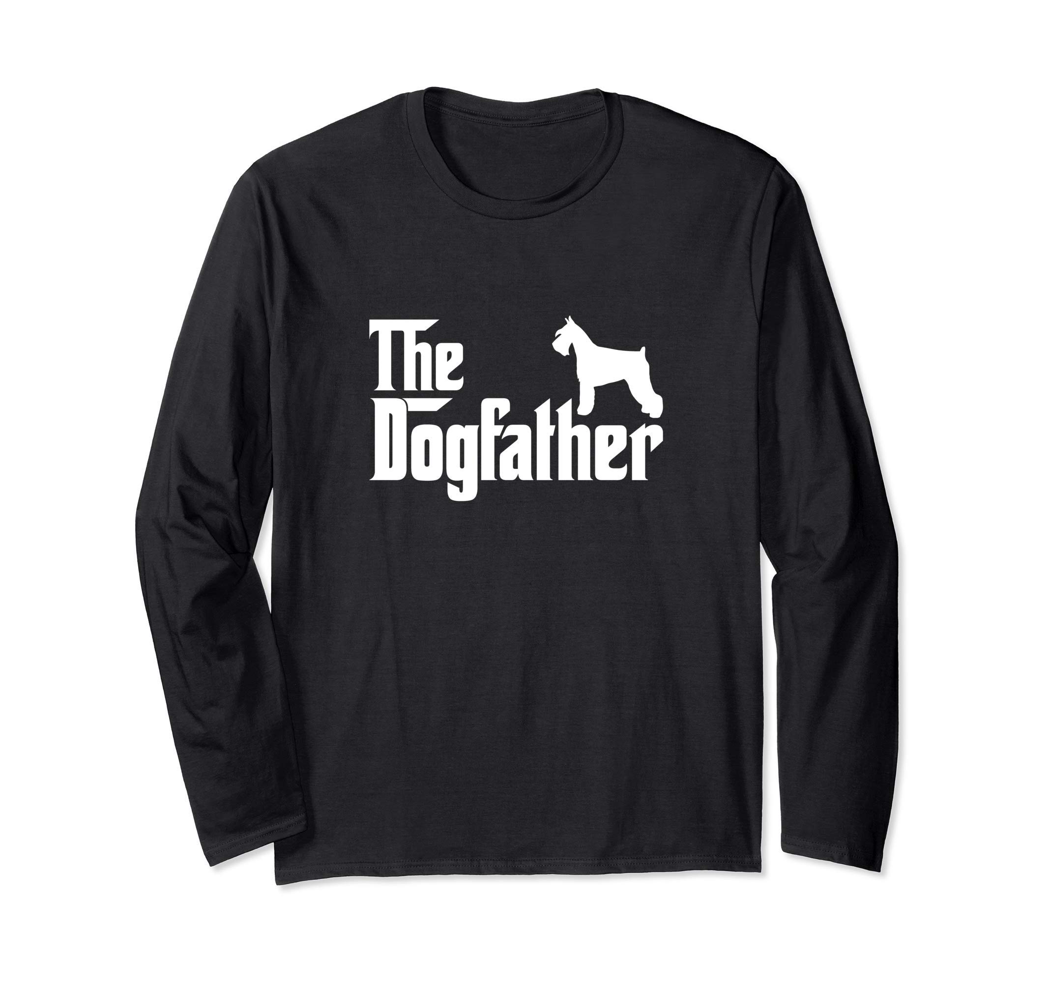 Miniature Schnauzer Gifts 4UMiniature Schnauzer Lover Gift DogFather Long Sleeve T-Shirt