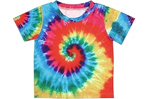 Rainbow Tie Dye Paradise for Boys -Vibrant, Comfortable, and Unique