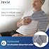 REVIX Microwavable Shoulder Heating Pad for Rotator Cuff, Moist Heating Pads Microwavable with Adjustable Strap, Shoulder Heating Pads for Upper Back Muscle Relaxation & Relief, Gray