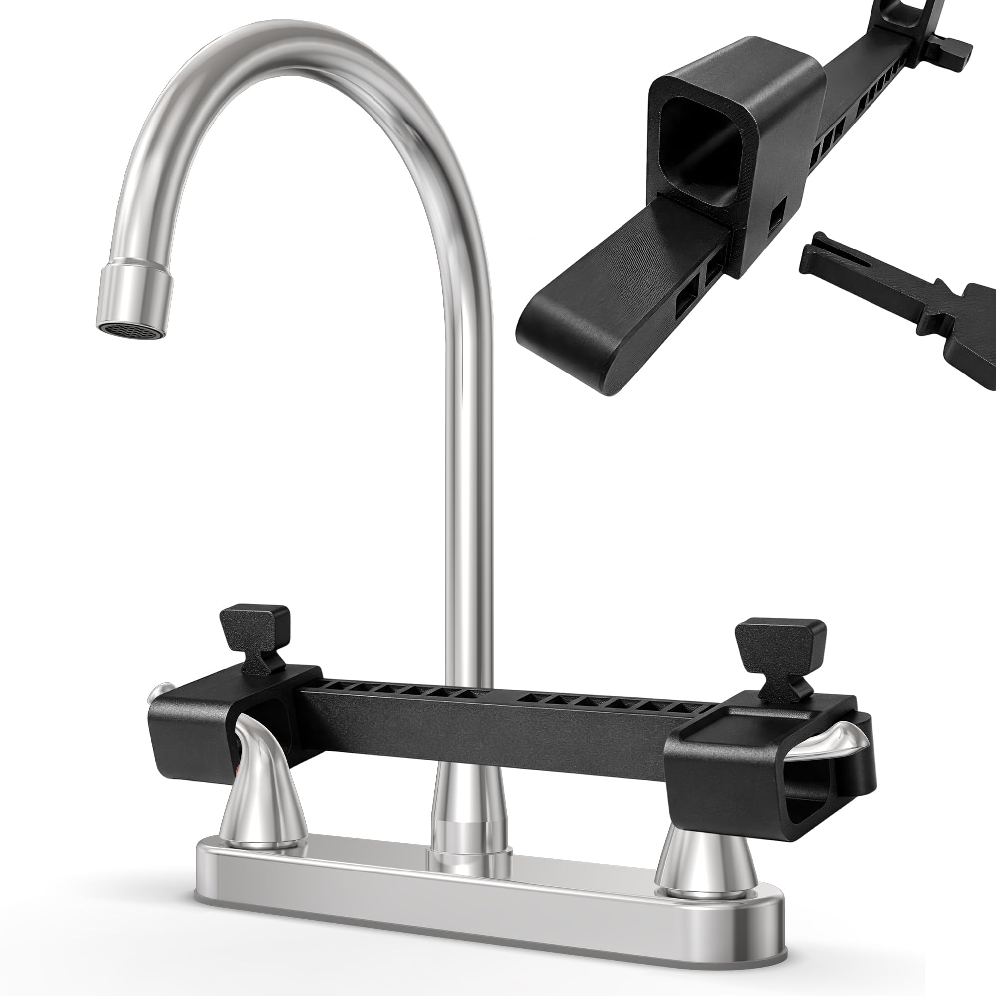 Photo 1 of KIMPOK Faucet Handle Lock for 2-Handle Sinks