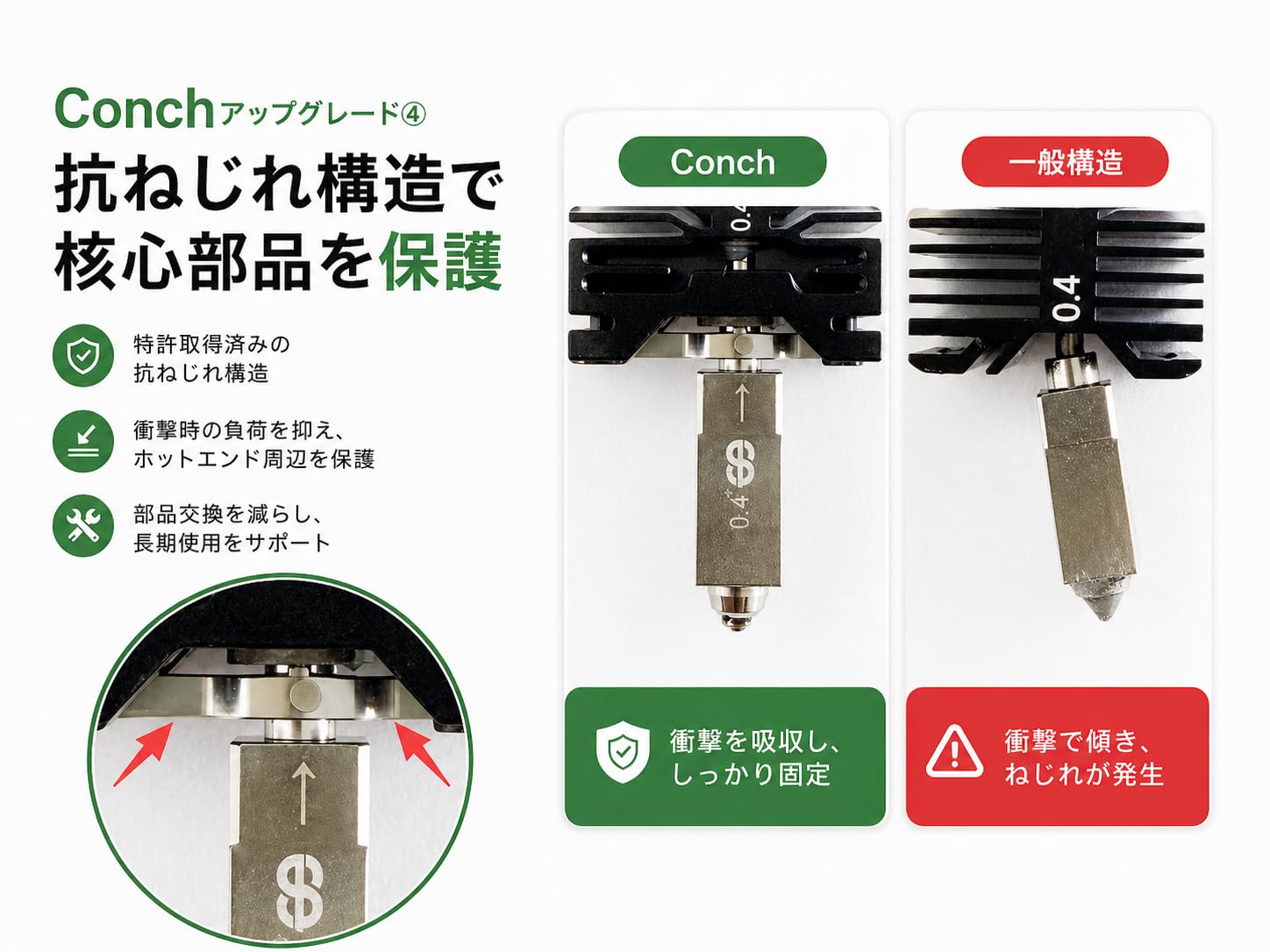 Amazon.co.jp: Phaetus Bambu Lab X1 / X1C / X1E / P1P / P1S ノズル