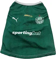 Roupa Pet Cachorro Gato Time Futebol Estampa PAL004 (GG, Personalizada)